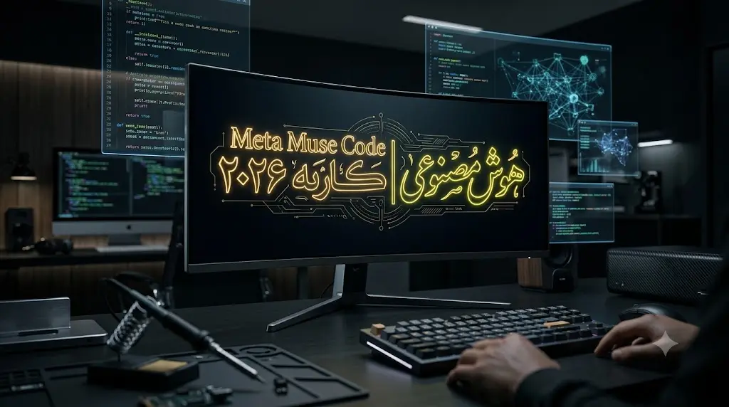کاور رسمی معرفی Meta Muse Code و هوش مصنوعی ۲۰۲۶